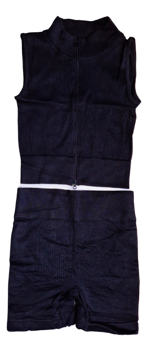 Conjunto Deportivo Dama Calza Y Chaleco Con Cierre - Image 7