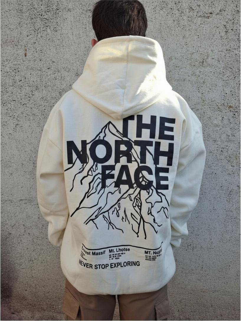 Maxibuzo Canguro Varios Modelos Calidad Premium Unisex - Nort Face Natural