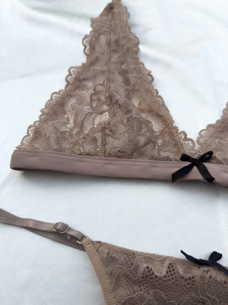 Conjunto Luanda Encaje 2 Piezas Tanga Mujer Sexy Lenceria - Image 19