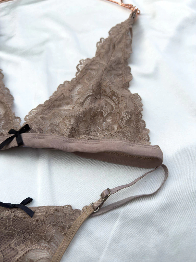 Conjunto Luanda Encaje 2 Piezas Tanga Mujer Sexy Lenceria - Image 20