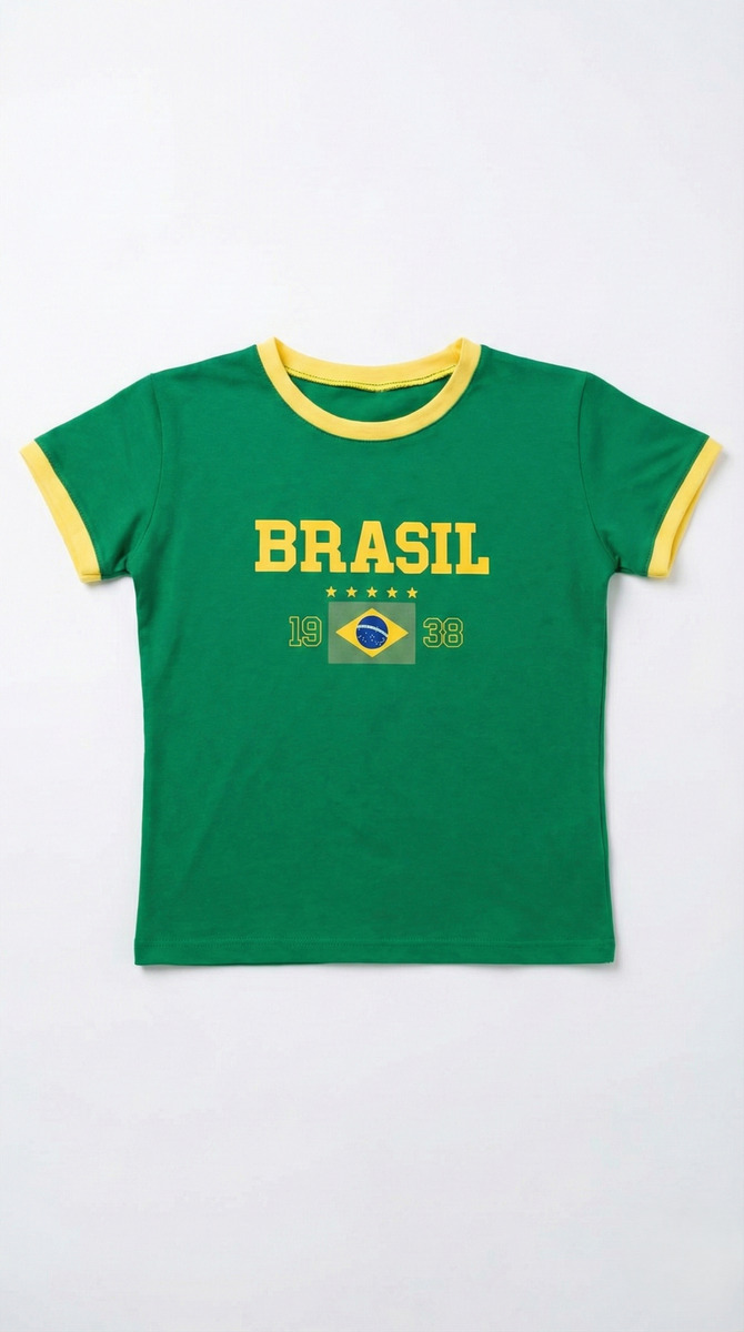 Remera Baby Tee Brasil - Image 7