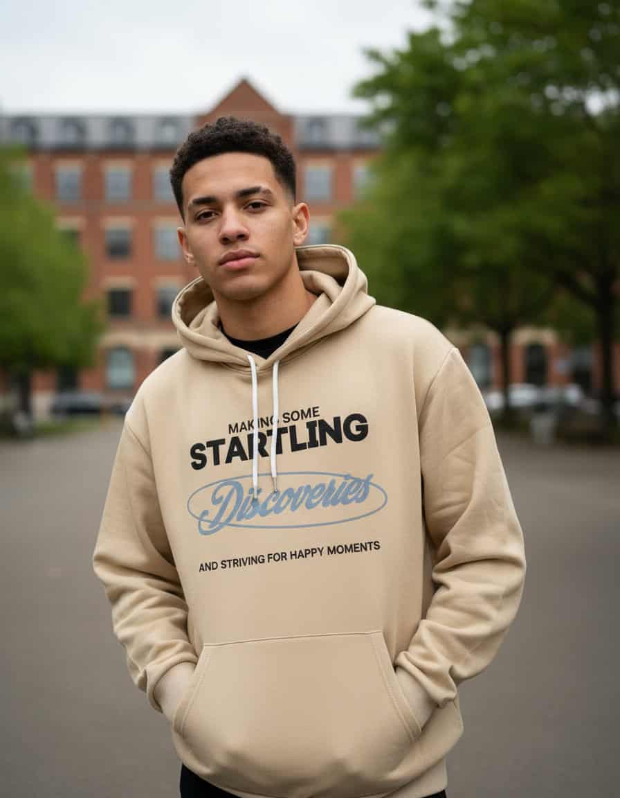 Maxibuzo Canguro Varios Modelos Calidad Premium Unisex - Discovery Latte